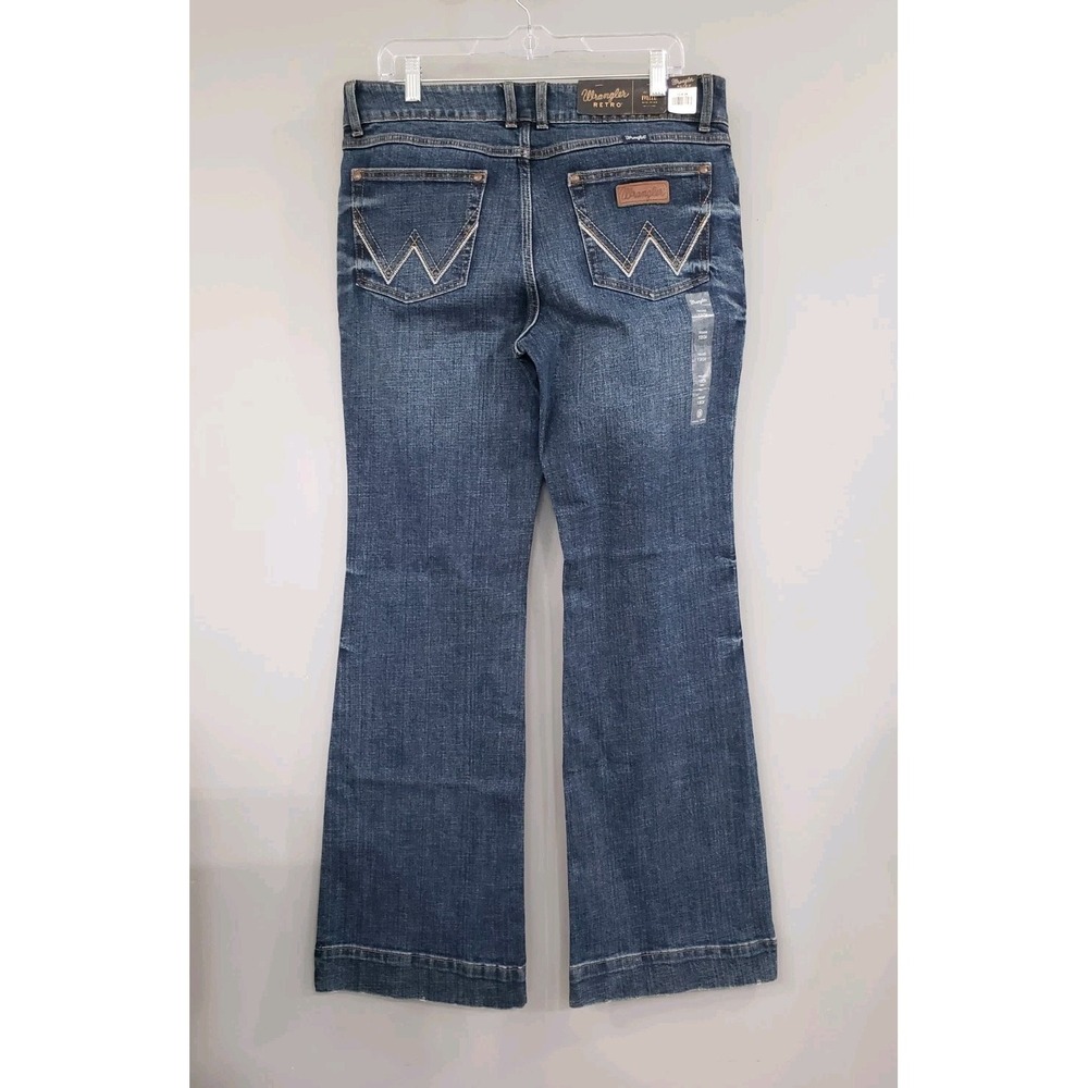 NEW 13x34 - Wrangler Women's Retro Mae Bootcut Jean Mid Rise 112317172